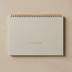 Fark Tanıtım | Paperto. 12 Aylık Spiralli Tarihsiz Haftalık Planlayıcı, A4 (21 × 29,7 cm), 52 Yaprak, 110 gr Ivory Kağıt, Haftalık Plan İngilizce
