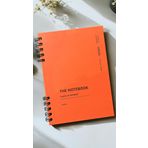 Fark Tanıtım Spiralli 80 Yaprak Noktalı A5 Defter, Not Defteri, Okul Defteri, 4 Farklı Renk Seçeneği (04 Orange Coral)