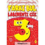 Farkı Bul Labirenti Çöz (3 Yaş)