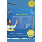 Farklı Bi Kağıt Statik Akıllı Kağıt Tahta Şeffaf 50x500 Cm Kalem Hediyeli