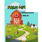 Farm Life Colouringbook: Stess relief, meditative zentangle-style colouring book for teens and adults with farm life motives and aestetic.
