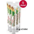 Farmasi 5x25 gr Eurofresh Aloeveralı Misvaklı Beyazlatıcı Diş Macunu