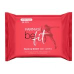 Farmasi Be Fit Yuz Ve Vucut Iicin Islak Mendil 30'Lu