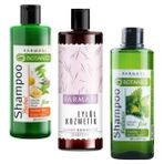 Farmasi Botanics Herbal Mix Şampuan 500 ml & Botanics Isırgan Özlü 500 ml & Lavanta Şampuan 500 ml 3'lü