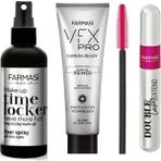 Farmasi Double Lash Extend Çift Etkili Maskara ve Vfx Pro Makyaj Bazı 25 ml Makyaj Sabitleyici 115 ml