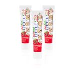 Farmasi Eurofresh Little Kids 3 Yaş Üzeri Çilek Aromalı Diş Macunu 50Gr X 3 Adet