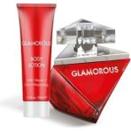 Farmasi Glamorous Kadın Parfüm ve Losyon Seti Meyveli Koku 100 ml Derin Kırmızı Tasarım