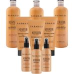 Farmasi Keratin Theraphy 3x3 'lü Saç Bakım Seti - Şampuan - Maske - Sprey x 3