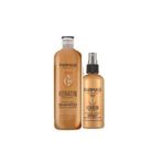 Farmasi Keratin Theraphy Onarıcı Saç Bakım Seti - Şampuan 360 ml + Sprey 115 ml