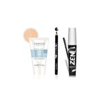 Farmasi Makyaj Seti - Zen Maskara & Bb Krem All In One 50 ml Açıktan Ortaya & Siyah Express Göz Kalemi 01