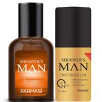 Farmasi Shooter's Man EDP 50 ml Erkek Parfümü + Deo Roll-On