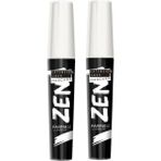 Farmasi Zen Maskara Hacim Verici Etkiyle 8 ml 2'li Set Uzun ve Dolgun Kirpikler İçin - Koyu Siyah