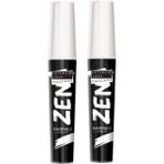 Farmasi Zen Maskara Hacim Verici ve Uzatma Etkili 8 ml x 2 Adet Siyah Renkli