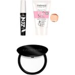 Farmasi Zen Rimel 8ml. + Transparan Pudra 14gr.+ Cc Krem 50ml.