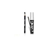Farmasi Zen Siyah Maskara+Farmasi 01 Make Up Express Siyah Göz Kalemi