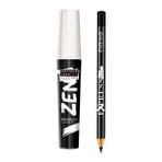 Farmasi Zen Siyah Maskara+Farmasi 01 Make Up Express Siyah Göz Kalemi