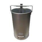 Farmena 20 Litre Süt Ölçer Kovası Aluminyum (Ölçek)