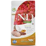 Farmina Pet Foods N&D Quinoa Tahılsız Kedi Maması, Skin & Coat Bıldırcın 1.5 kg