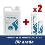 Farmisol 5l + 200 ml 2'li Antiseptik Mendil, Cilt Tahrişi Yapmadan Temizlik Sağlar - 1 lt