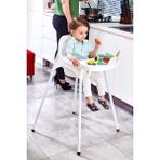 Faros Çebi Toys Orzo Beyaz Mama Sandalyesi Metal Ayaklı Ergonomik Tasarım ve Kolay Temizlenebilir