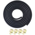 FarShiller 1/8 "3.5mm 6 Ayak Yakıt Hattı Hortum Gaz Hattı Değiştirme Hon&da 95001-35003-60M Çim Biçme Makineleri Traktörler Scooter ATV Golf Arabası Motosiklet Kar Üfleyiciler Jeneratör