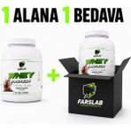 Farslab Whey Protein 1000 G Çikolata Aromalı 2 Adet 33 Servis Protein Tozu
