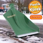 Faryap Kar Kureme Kuregi Plastik Koyu Yesil 25X33 Cm Kurek Ahir Gubre Hayvan Pisligi Temizleme