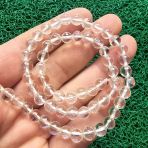 Faset Küre Kristal Kuvars Taşı 7 Mm