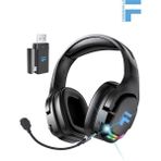 Fashcolle G926 Pro Wireless Kulaküstü Oyuncu Kulaklığı Aktif Gürültü Önleme ve Mikrofon Siyah