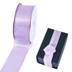 FASHEWELRY Polyester organze bant, 38 mm, hediye paketleri için, 20 metre, şifon bant, düğün, doğum günü, parti, dekorasyon, orta boy orkide için saten kurdeleler