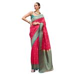FASHION BAZAR 365 Geleneksel Kadın Saf Yumuşak İpek Kumaş Günlük Ofis Giyim Saree 12045, 3, XXL