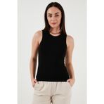 Fashion Friends Fitilli Halter Yaka Bayan Atlet 26Y0479K1 SİYAH