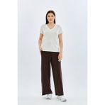 Fashion Friends Kadın Bluz 26Y0144K1 - 2XL - Ekru