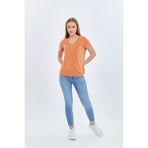 Fashion Friends Kadın Bluz 26Y0144K1 - M - Turuncu