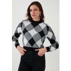 Fashıon Frıends Kadın Desenli Kazak 24K0194k1