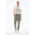 Fashion Friends Kadın Kanvas Pantolon 26Y0391K1 Haki