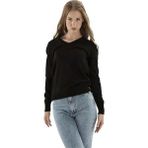 Fashion Friends Kadın Kazak 25K0197K1 - Siyah - L