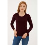 Fashion Friends Kadın Kazak 25K0779K1 - Bordo
