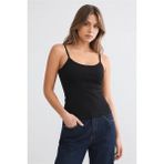 Fashion Friends Regular Fit Yuvarlak Yaka Atlet Bayan Atlet 26Y0702K1 - Siyah - L - XL