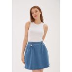 Fashion Friends Slim Fit Halter Yaka Fitilli Atlet Bayan Atlet 25Y0479K1 - Beyaz