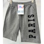 Fashion Junior Erkek Çocuk Şort - Kapri Gri Renk Paris Baskılı - 13 - 14 Yaş