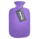 Fashy Termofor Lila Polar Kılıflı 2 lt Sıcak Su Torbası