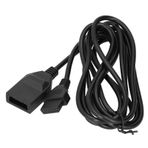 fasient1 Kontrol Uzatma Kablosu, SNK Neo Geo AES/CD (300 cm/9,8 ft) için 15 Pin Erkekten Dişi Gamepad Uzatma Kablosu