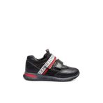 Fast Step 006XA1020 Siyah Gümüş Hakiki Deri Unisex Çocuk Casual Ayakkabı