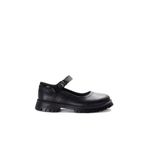 Fast Step 006XA912 Siyah Hakiki Deri Kız Çocuk Casual Ayakkabı