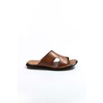 Fast Step 018MA798X169 Taba Deri Erkek Terlik