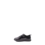 Fast Step 157XA6063 Rugan Hakiki Deri Siyah Unisex Çocuk Casual Ayakkabı