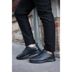 Fast Step 161MA222 Siyah Deri Erkek Casual Ayakkabı