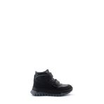 Fast Step 612KFA1586-2 Siyah Hakiki Deri Kürklü Unisex Çocuk Klasik Bot