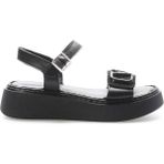 Fast Step 621ZA1149 - Siyah Kadın Klasik Sandalet